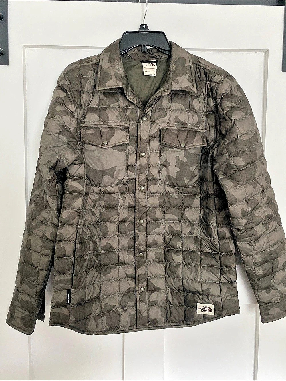 The North Face ThermoBall Eco Shirt Jacket Men's Camo Medium